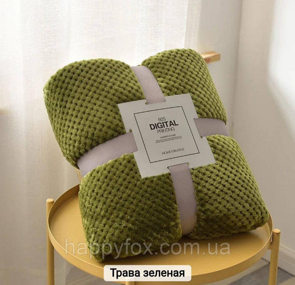 Покривало, плед мікрофібра 200*230 Львов - изображение 1
