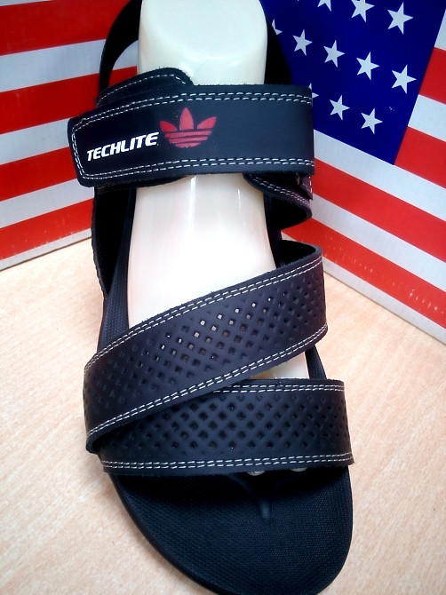 Мужские кожаные сандалииAdidas Киев - изображение 8