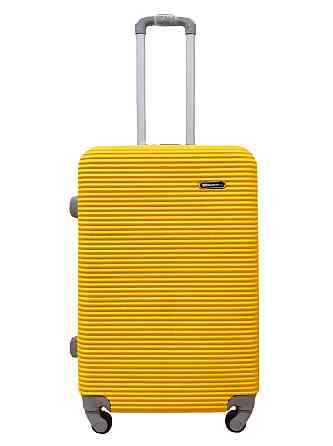 Валіза пластикова MILANO BAG 004 середня жовта Київ