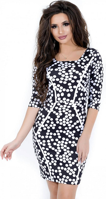 Платье в горох (46) Киев - изображение 1