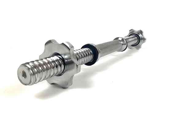 Гантельний гриф EasyFit 40 см Ø 25 мм хромований Коломия