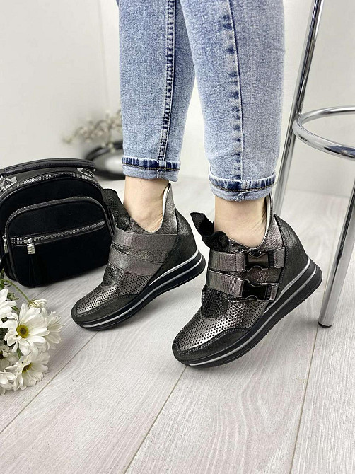 Marko Снікерси жіночі DE MARKO 7001 нікель (весна-літо, шкіра натуральна) (3169) Коломыя - изображение 8