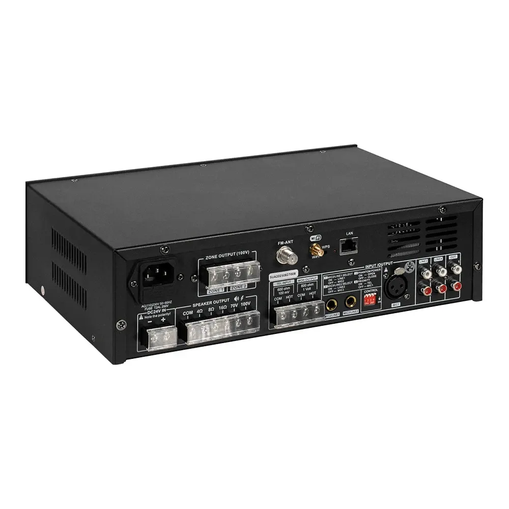 Настільний двоканальний мікшуючий підсилювач CMX EA-60TW, 2 зони, Wi-Fi (17-00027) Київ - фото 10