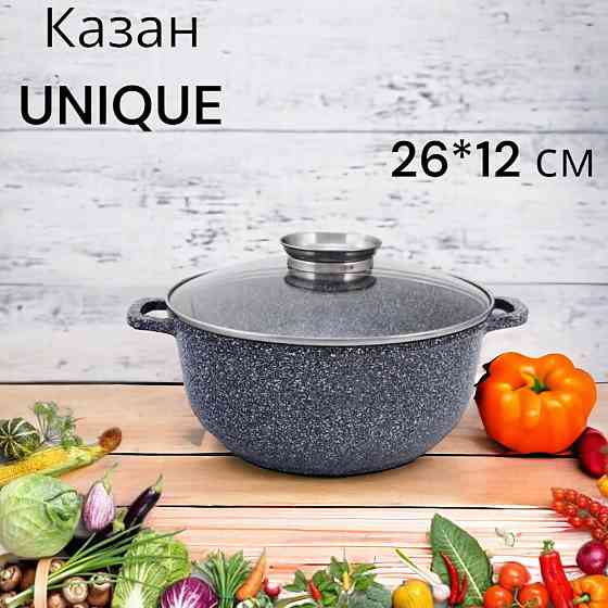 Казан UNIQUE UN-5217 5.5 л (26*12 см, круглий, гранітний) Київ
