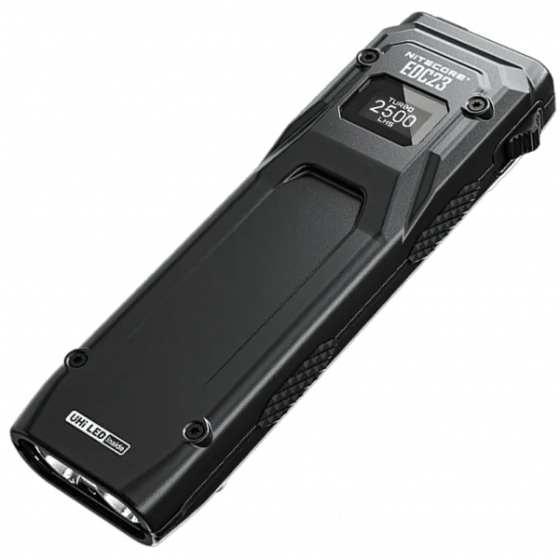 Потужний ручний ліхтар Nitecore EDC23 2500лм USB-C (6 режимів) Чорний Київ