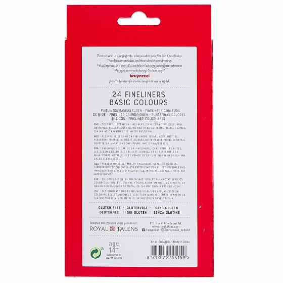 Набор линеров FINELINER 24кол Bruynzeel Киев