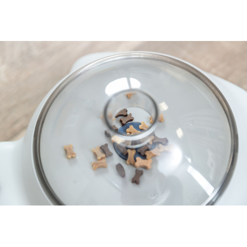 Игрушка-кормушка Trixie для собак Snack Popper белая пластик 21х10х12 см Киев - изображение 11