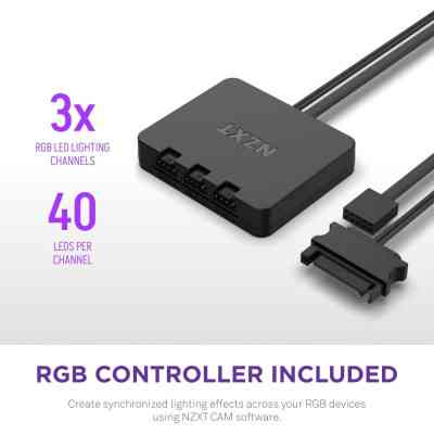 Кулер до корпусу NZXT F140RGB Duo (RF-D14DF-W1) Вінниця