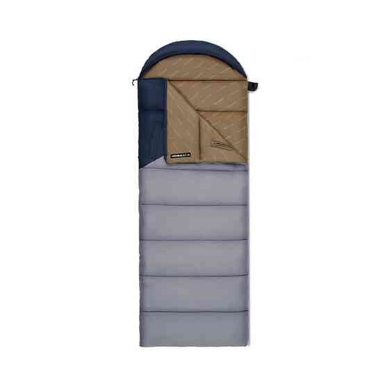 Спальник с капюшоном Naturehike Sunny Day PL02 U250 CNK2550WS028, (8,5°C), левый, голубой-синий Киев