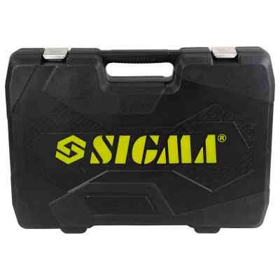 Набор инструментов Sigma насадок торцевых и бит 1/4", 3/8", 1/2" 216шт CrV (6003841) Винница