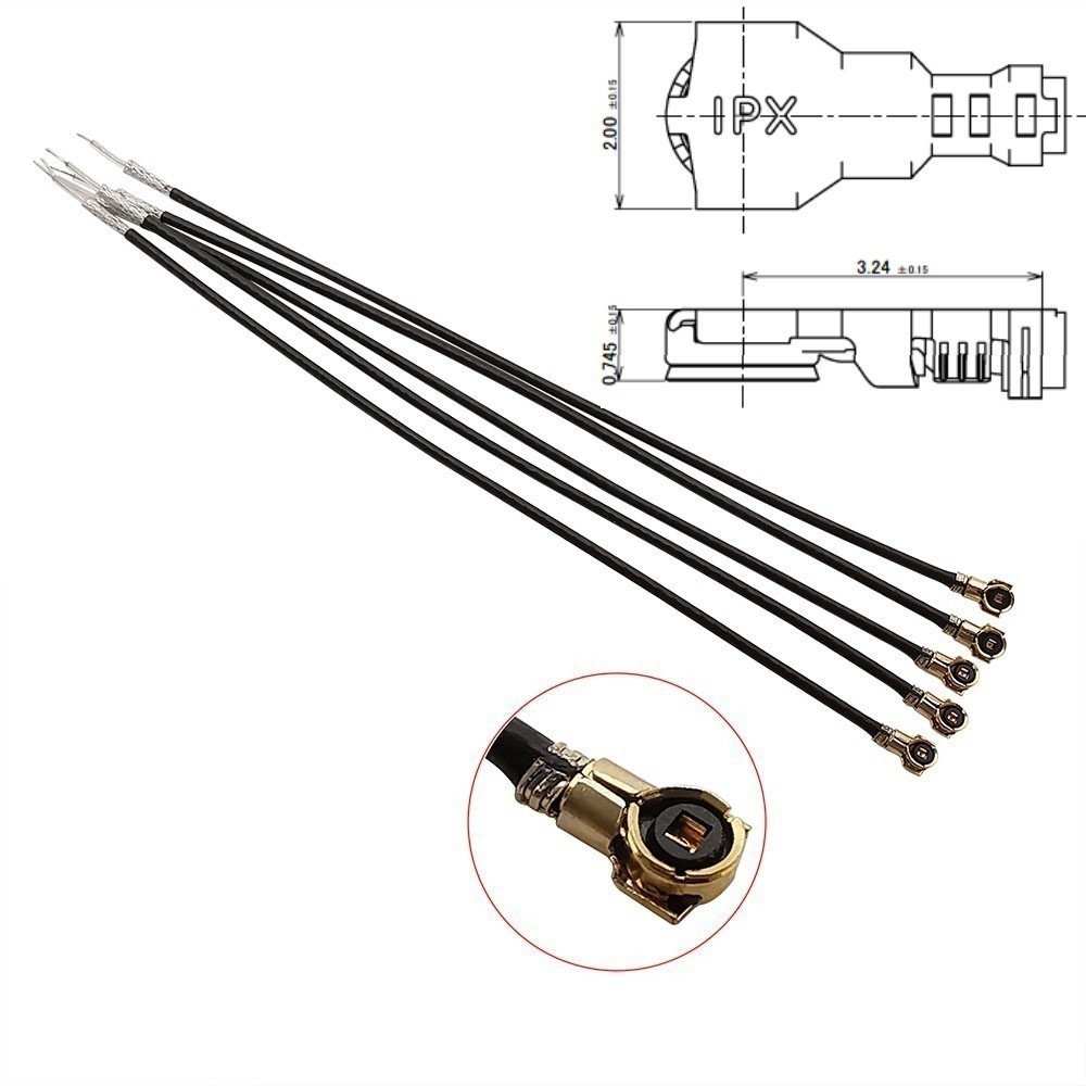 Кабель-перехідник RF CAB-RF-END-IPX/IPEX5/U.FL RG113-015 Полтава - изображение 1
