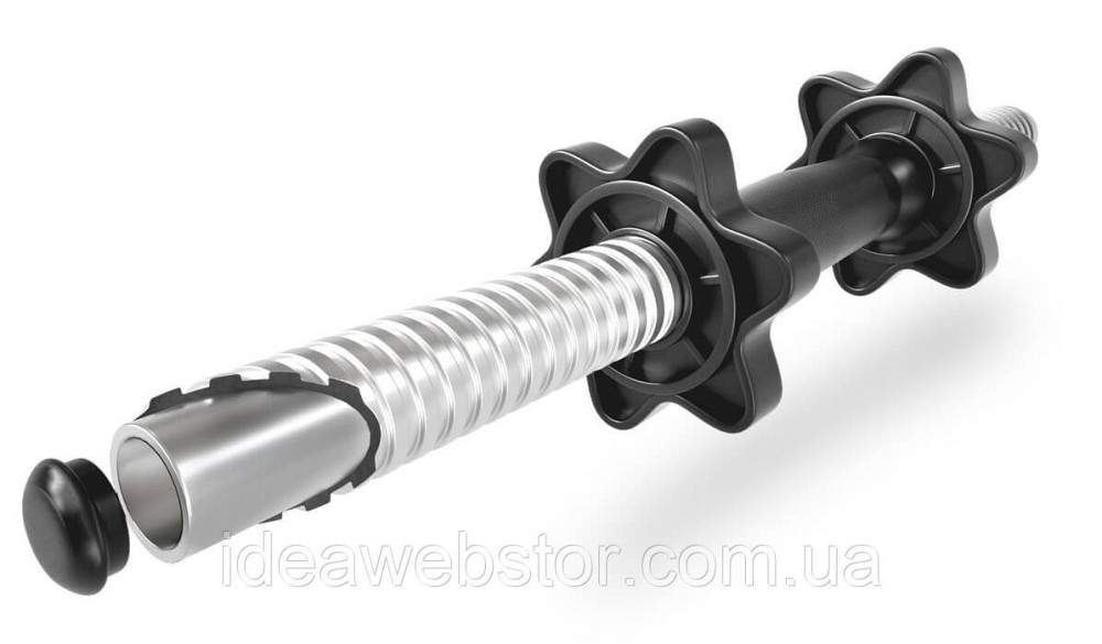 Разборные гантели Hop Sport 2х10 кг черные набор гантелей для дома силовых тренировок фитнеса Киев - изображение 15