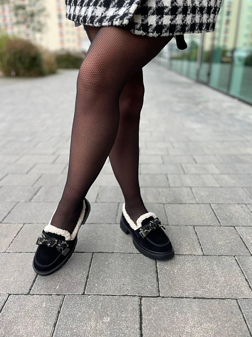 PLPS Лофери жіночі PLPS чорні натуральна замша низький хід 36-41 ( -2) Коломыя - изображение 6