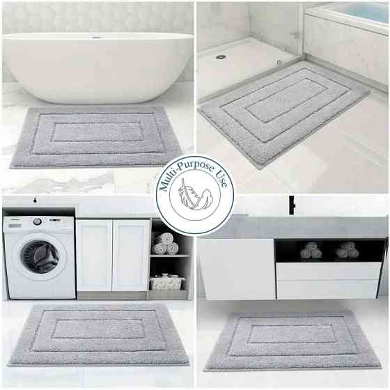Коврик для ванной комнаты Lovely Svi прорезиненный - 50 x 80 см Серый (2565088) Киев