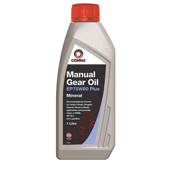 Трансмісійне масло Comma Gear Oil EP 75W-80 Plus GL4/GL5 1л Львів