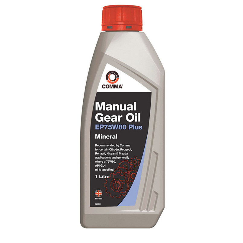 Трансмісійне масло Comma Gear Oil EP 75W-80 Plus GL4/GL5 1л Львів - фото 1