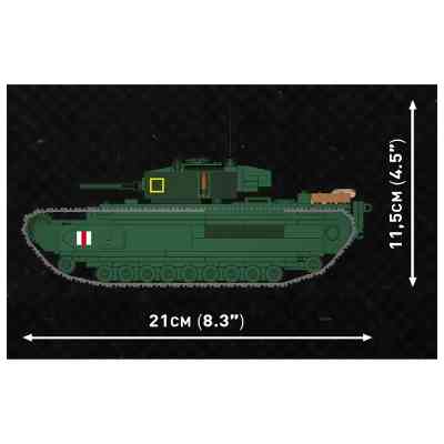 Конструктор Cobi Company of Heroes 3 Танк Mk III Черчілль, 654 деталей (COBI-3046) Вінниця