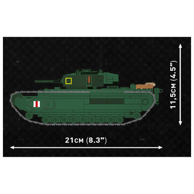 Конструктор Cobi Company of Heroes 3 Танк Mk III Черчілль, 654 деталей (COBI-3046) Вінниця - фото 3