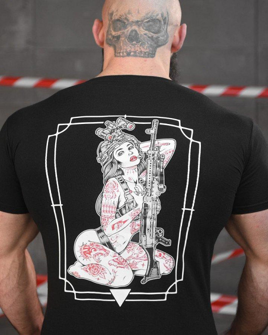 Тактична БАЙКОВА сорочка NECRONIMICON хастлер чорна НП5202 Одеса - фото 4