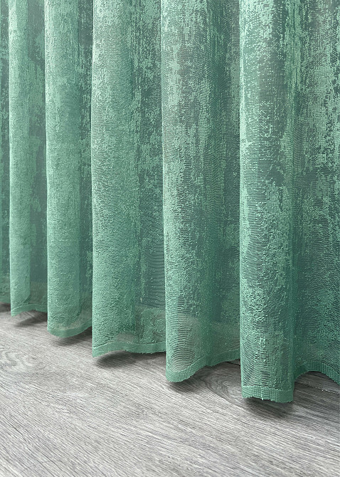 Тюль VR-Textil 2038т Мармур Жакард Вірідіан 500х250 см (42-1432) Київ - фото 8