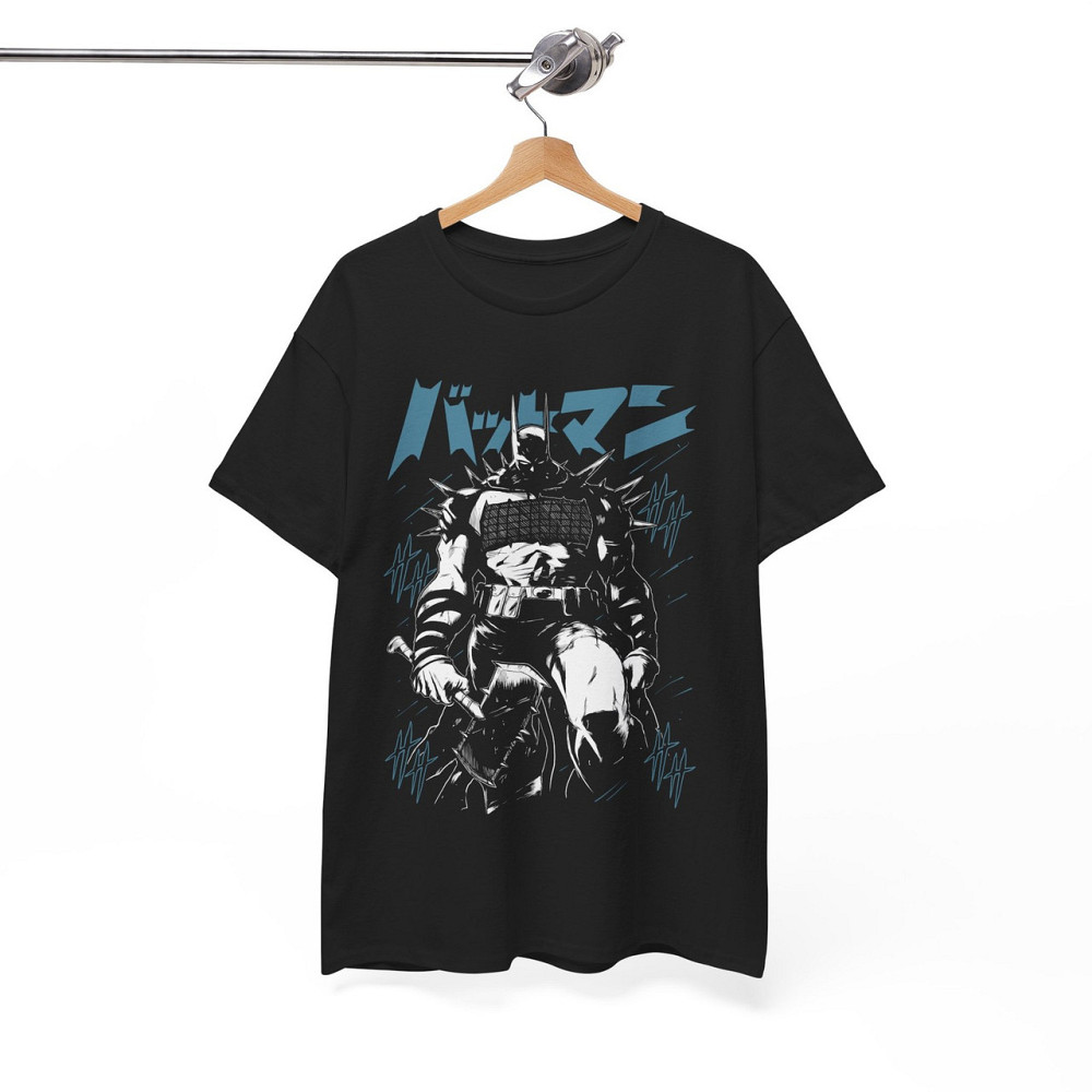Футболка для хлопчика з аніме принтом Батман Мігхт Суперхеро Комік оверсайз (зріст від 165 до 180) Чорний AnimeJ0218m Дніпро - фото 6