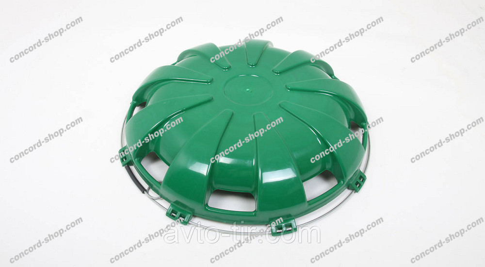 Ковпак пластиковий на переднє колесо 22.5 (зелений) Луцк - изображение 1