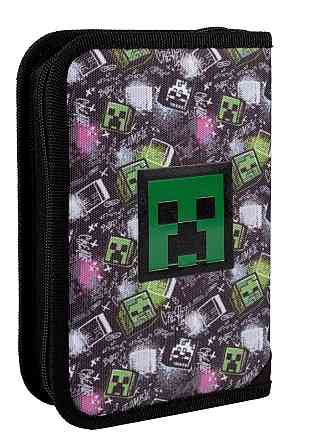 Пенал твердий "YES" 533581 одинарний з клапаном HP-03 Minecraft, шт Київ