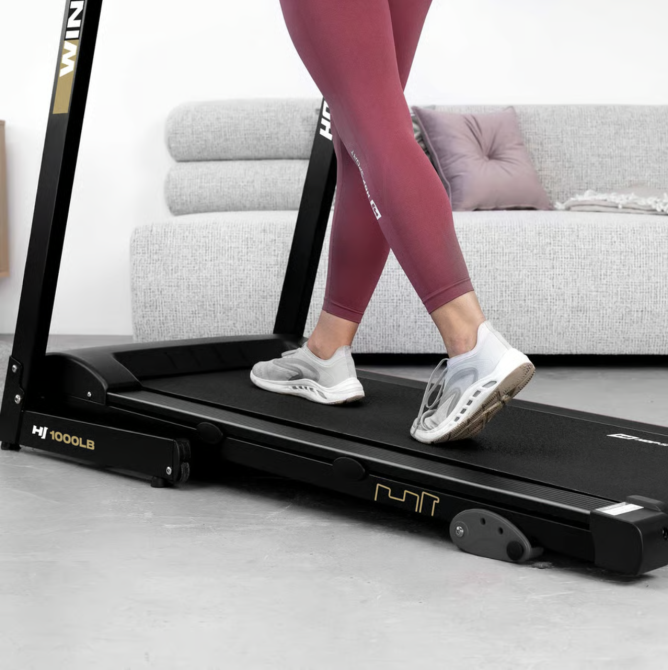 Бігова доріжка Hop-Sport HS-1000LB Wind сірий Київ - фото 5