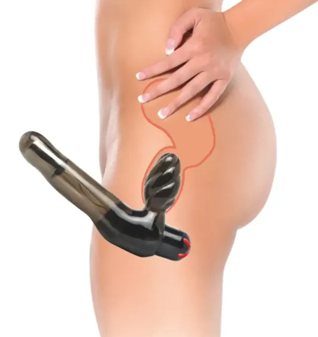 Женский безременный страпон с вибрацией Sex Aura Киев - изображение 3