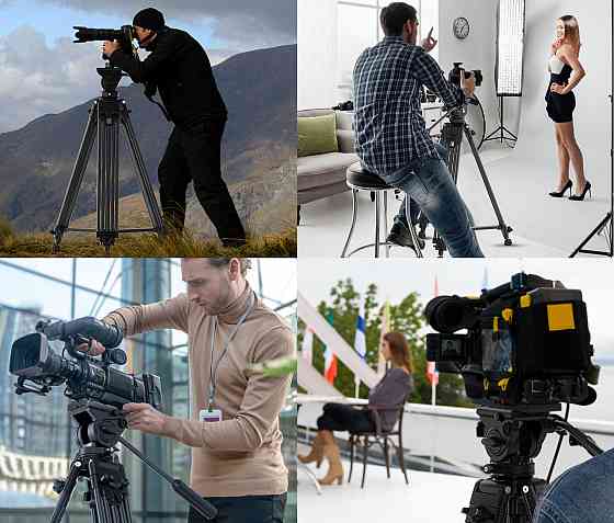 Видео штатив с гидравлической головкой нагрузки до 8кг 75-155см Ulanzi MT-81 Киев