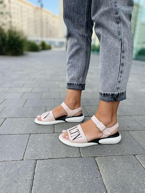 VLADEKS Босоніжки жіночі VLADEKS 2837 пудра (літо, шкіра натуральна) (3790) 36р.37р.39р. Коломыя - изображение 3