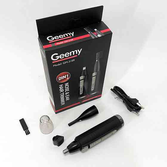 Тример для носа і окантовки GEMEI GM-3109 2в1, Тример для гоління вух бритва носа RI-14 Івано-Франківськ