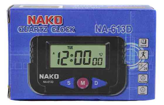 Годинники електронні ТАЙМЕР NA-613D / годинники маршрутчика Дніпро