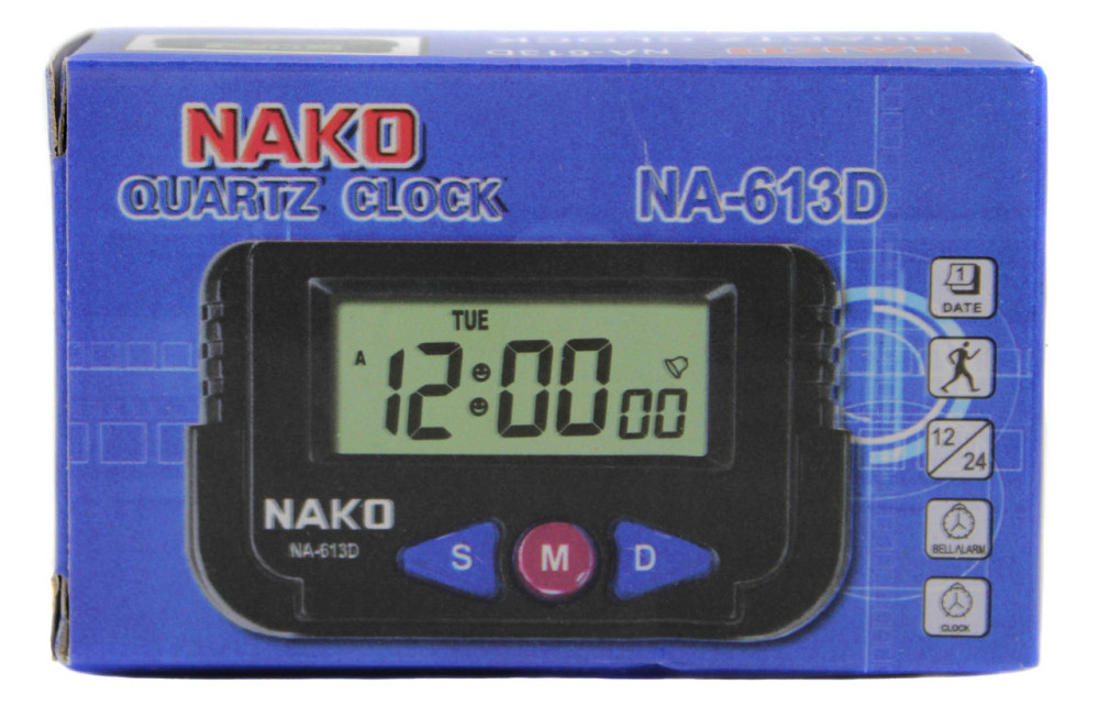 Часы электронные ТАЙМЕР NA-613D / часы маршрутчика Днепр - изображение 1