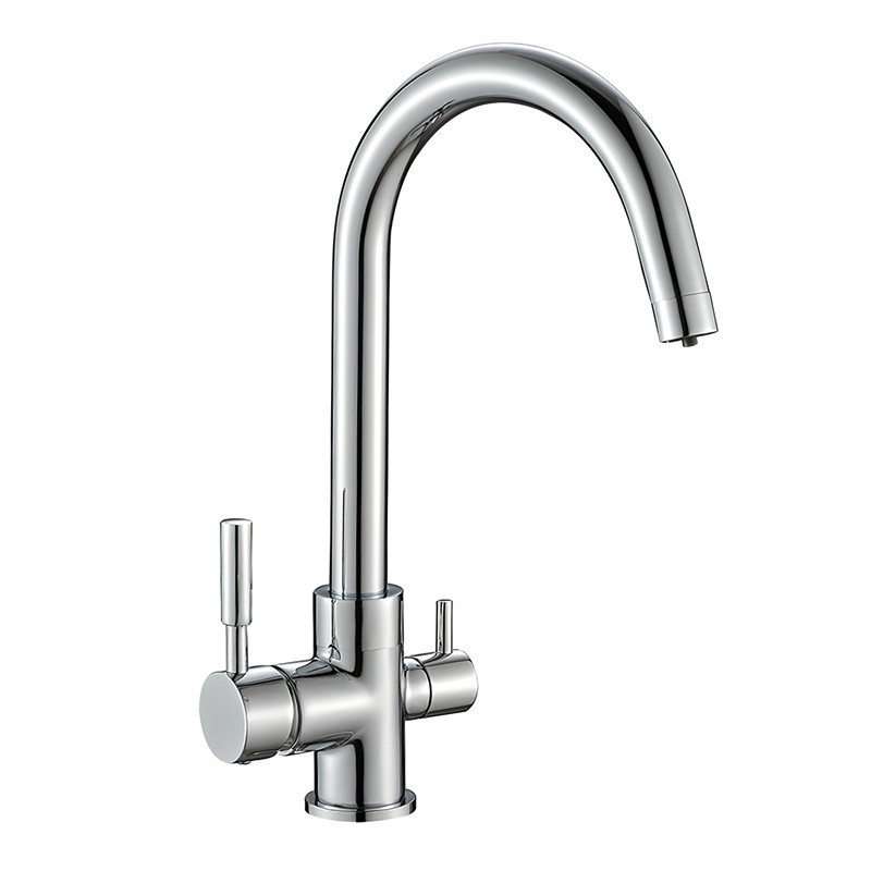 Змішувач для кухні з підключенням під фільтр Mixxus Premium Mafin 021 латунь/хром (MI5930) Чернівці - фото 1