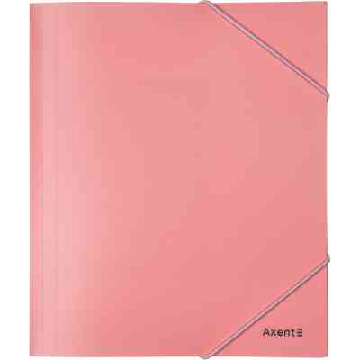 Папка на резинках Axent A5 410 мкм Pastelini pink (1514-10-A) Винница
