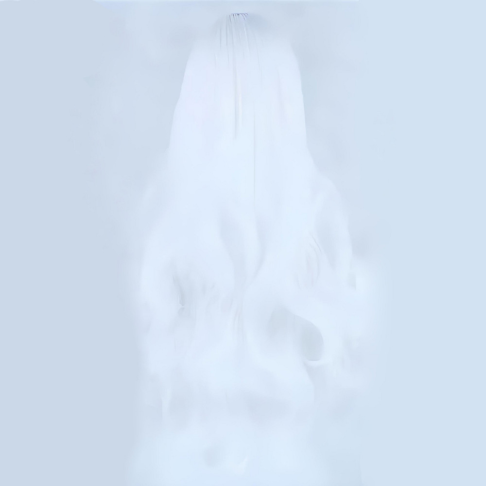 Довга біла перука RESTEQ 80 см - хвилясте синтетичне волосся для косплея, аніме, фотосесій і вечірок, стильна перука з натуральним Київ - фото 3