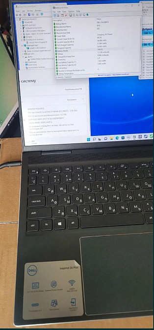 Ноутбук Dell Inspiron 16 Plus 7610. i7-11800H, 16Gb, 1Tb, 3K IPS 16