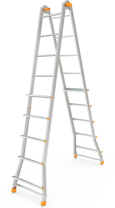 Телескопическая лестница Colombo Pratic 5+5 Steel (PRATIC5+5ACC) Киев - изображение 7