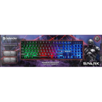 Клавіатура Defender Spark GK-300L USB UA Black (45302) Вінниця - фото 6