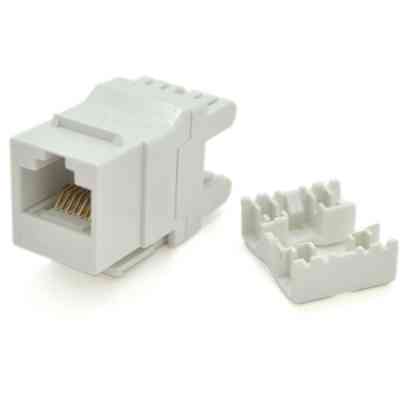 Модуль Keystone RJ-45 кат.5E UTP, узкий 17.2мм, KRONE Voltronic (RJ45-KS-KR) Винница