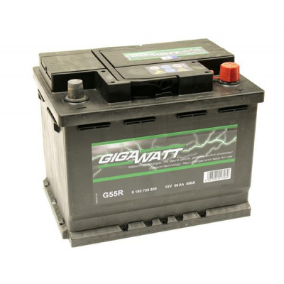 Аккумулятор автомобильный GigaWatt 56А (0185755600) Винница - изображение 3