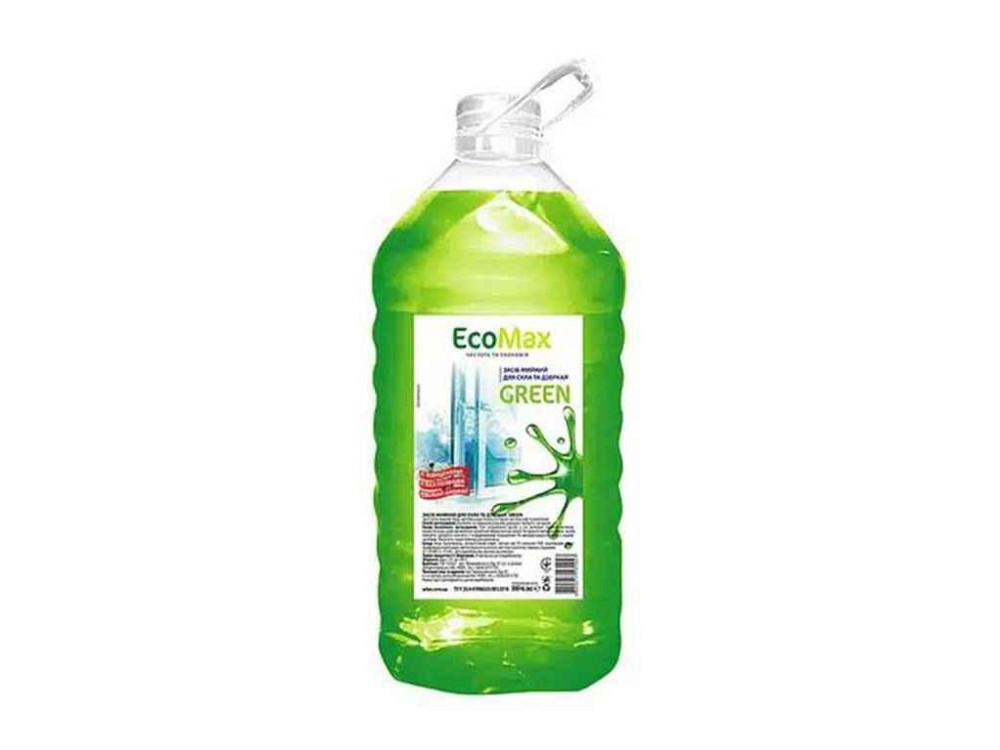 Засіб мийний для скла та дзеркал 5л GREEN ТМ EcoMax Киев - изображение 1