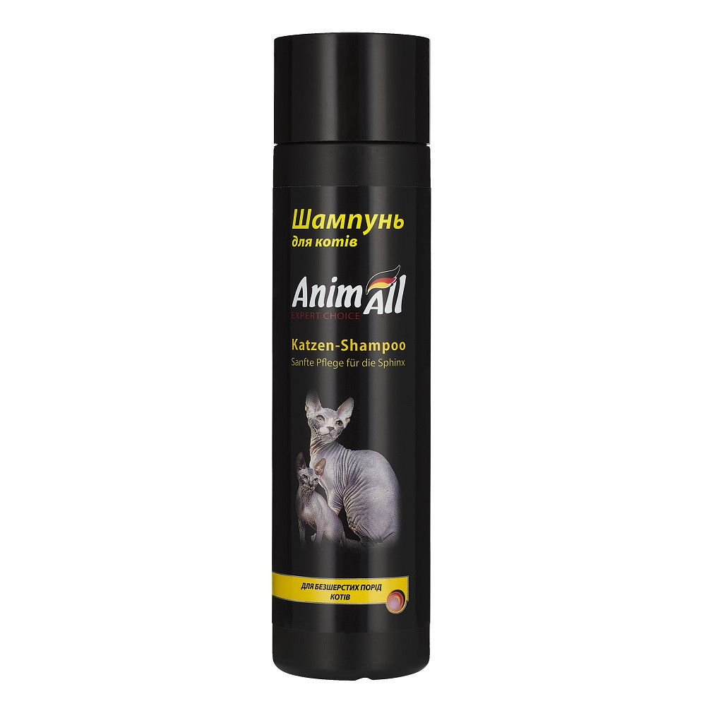 Шампунь AnimAll для котів безшерстих порід, 250 мл Київ - фото 1