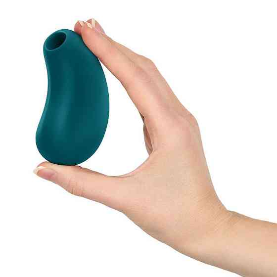 Вакуумний стимулятор Fun Factory Cherie Bottle Green, 12 режимів вібрації, 11 рівнів вакууму Sex Aura Київ