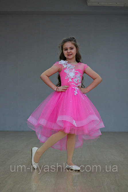 Детское нарядное платье удлиненное сзади 116-134 Кривой Рог - изображение 9