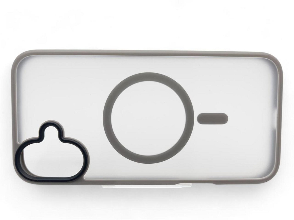 Чохол для Apple iPhone 16 Plus Gray (712095) ( Сірий ) Харьков - изображение 3