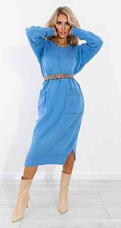 Довга в'язана сукня (48-52) Київ