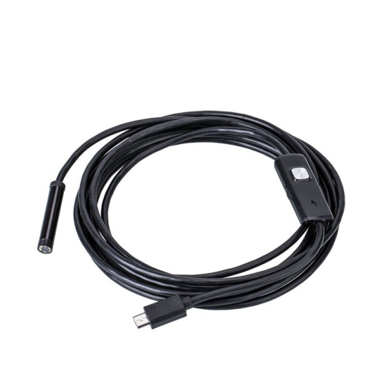 Міні камера для смартфона,5м / Гнучкий ендоскоп для телефону / Бороскоп / Ендоскоп автомобільний SBR Київ