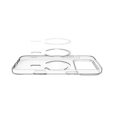 Чехол для мобильного телефона Spigen Liquid Crystal MagFit iPhone 17 Pro Clear White (ACS10396) Вінниця - фото 6